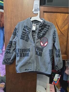 5t brand new spider man, fleece jack it from target item 981